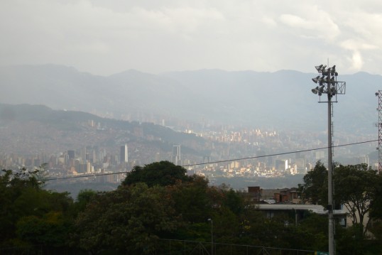 <em>View of Medellín from the Northwest region</em>