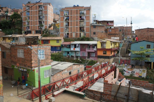 <em>View of rehabilitated housing along the Juan Bobo Stream</em>