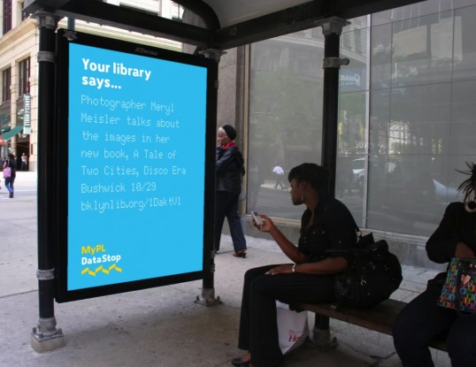 This new user interface can reach out into the city, on mobile devices, buildings, and bus stops