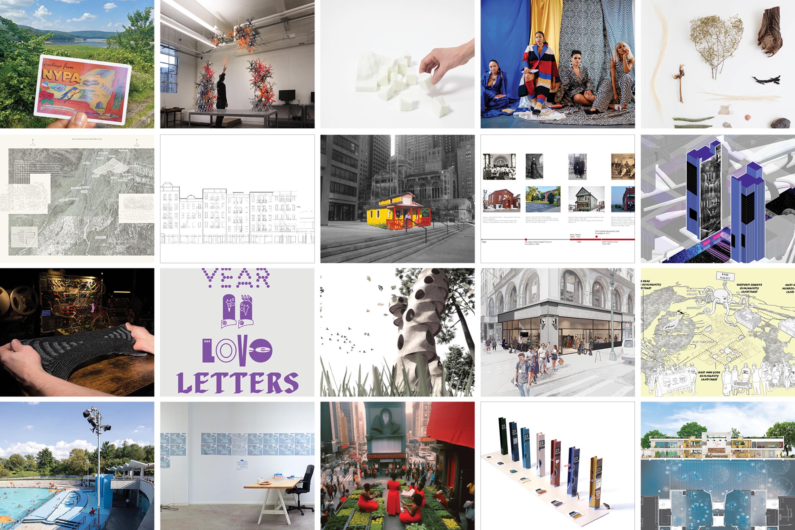 2023 Architecture + Design Independent Projects Grant Recipients The