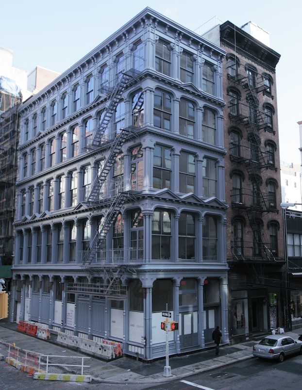 101 Spring Street, New York, Exterior, 2013 | copyright Judd Foundation, courtesy Judd Foundation Archives