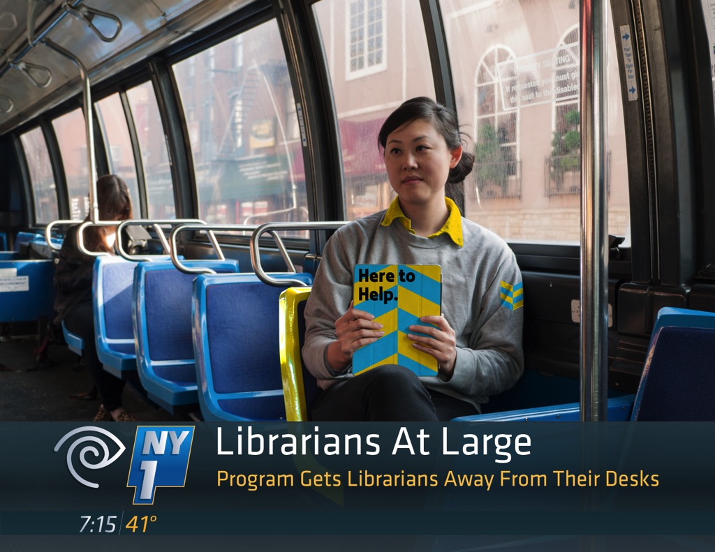 A Librarians at Large program could help library staff connect with people during off hours or outside of library walls.