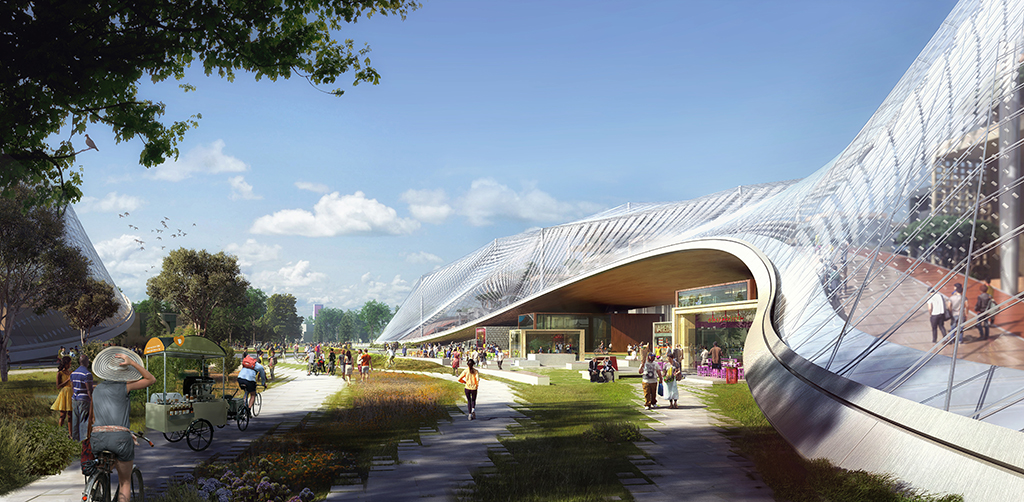Leon Rost, BIG, Google Headquarters, Mountain View, CA | Image by MIR for BIG and Heatherwick and Google
